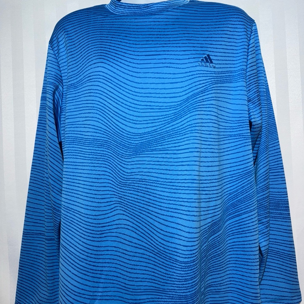 ADIDAS GOLF‎ Women's Made to be Remade Mock Neck Long Sleeve Shirt Size XL